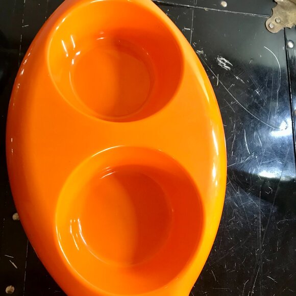 Cat Bowl Hing Design Fish with Non Slip Rubber Feet Made in England - Picture 6 of 8